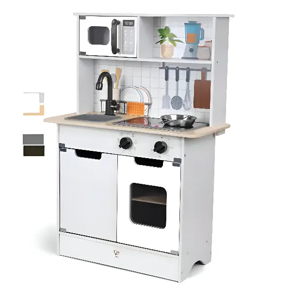 Hape Kitchen Playset – Light & Sound Interactive Cooking Set for Kids alternate
