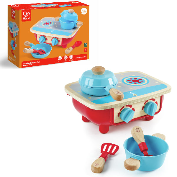 Hape Toddler Wooden Kitchen Playset