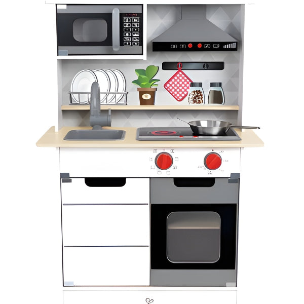 Hape Super Serve Kids Kitchen Playset – Pretend Cooking Set