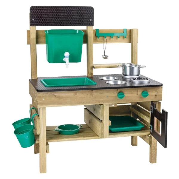 Hape Kids Outdoor Mud Kitchen Playset with Accessories