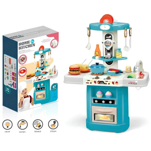 Home Kitchen Set with Light And Sound Set