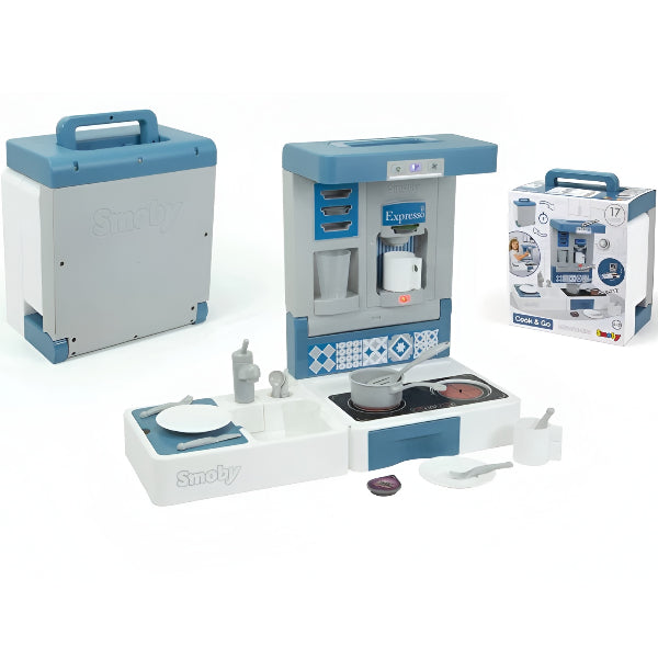 Smoby Cook & Go Light & Sound Kitchen Playset