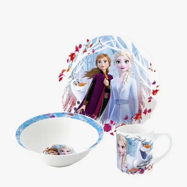 Stor Disney Frozen Ceramic 3-Piece Snack Box Set alternate