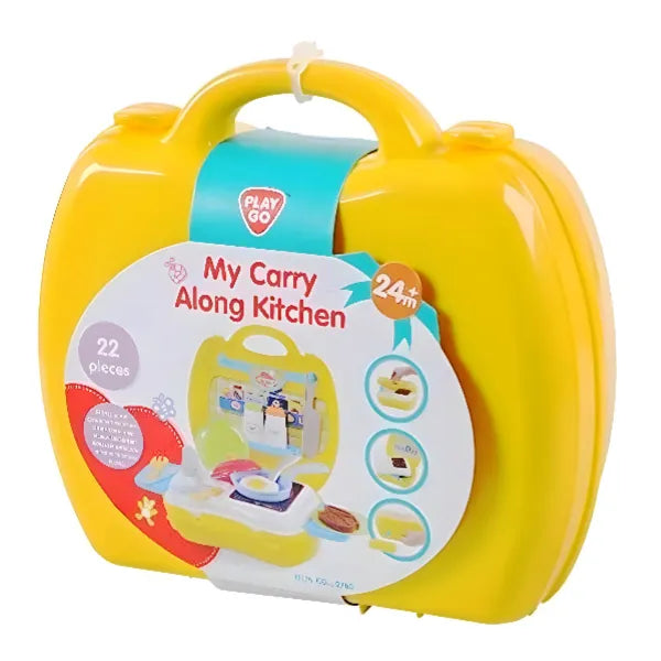 Playgo My Carry Along Kitchen Toy Kitchen Sets, 22 Pieces alternate