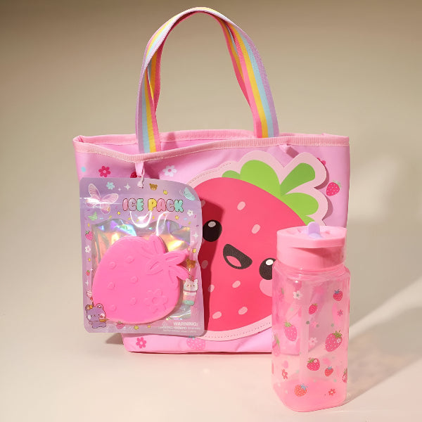 Hot Focus Kids’ Lunch Essentials Set – Lunch Bag, Water Bottle & Ice Pack alternate