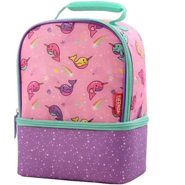 Thermos Dual Compartment Lunch Kit with LDPE Liner – Narwhals in Space