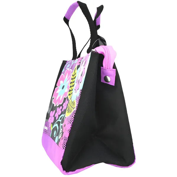 Thermos Kids’ School Lunch Bag – Black Floral Design alternate