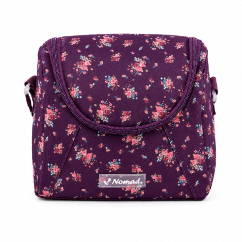 Nomad Kalpak Floral Insulated Lunch Bag – Purple