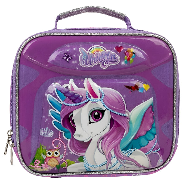 Unicorn Printed Kids Lunch Bag – Cute & Spacious for School