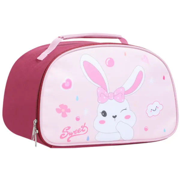Cartoon Cute Pet Design Round Thermal Lunch Bag