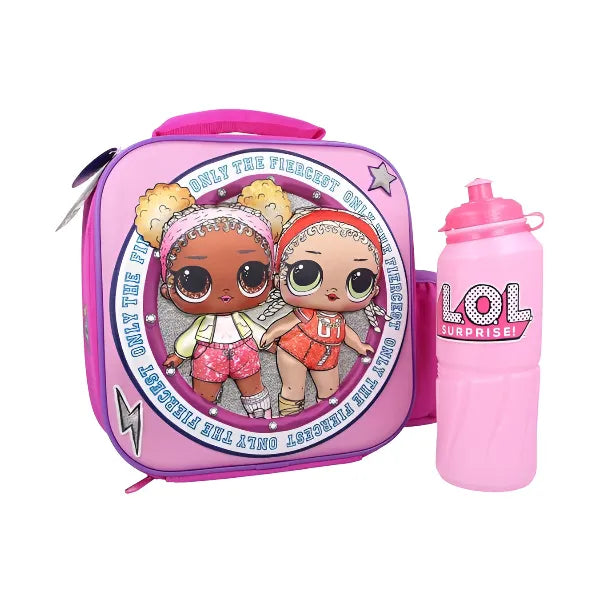 Stor LOL Surprise 3D Insulated Lunch Bag & Bottle Set