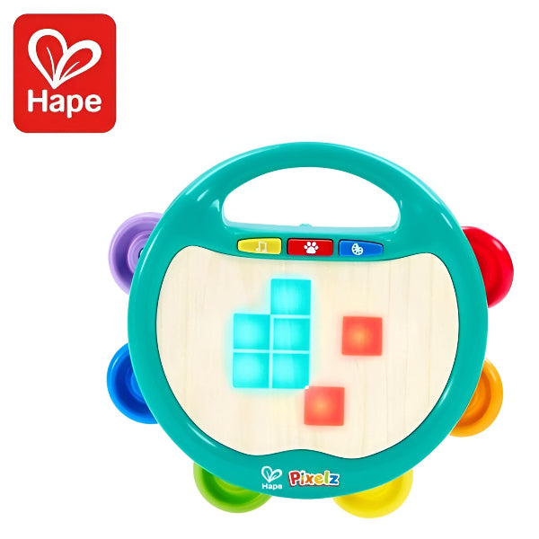 Hape Pixelz Kids Tambourine With Sounds alternate