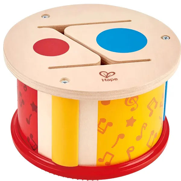 Hape Double-Sided Hand Drum Toy (LMFS75) alternate