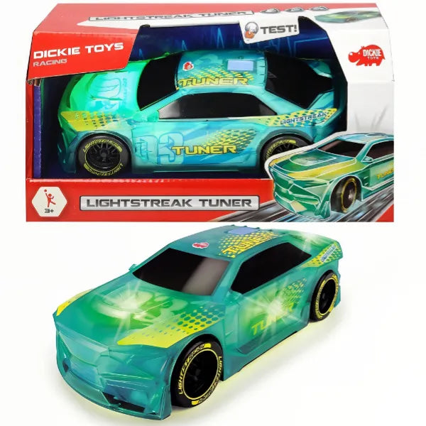 Dickie Toys Lightstreak Tuner Toy Car With Light And Sound