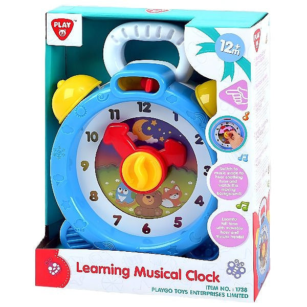 Playgo Learning Musical Clock – Educational Toy For Kids
