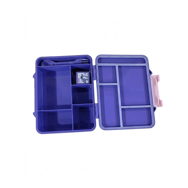 Disney Stitch Bento Lunch Box For Kids With Cutlery - Bpa-Free School Lunch Set alternate