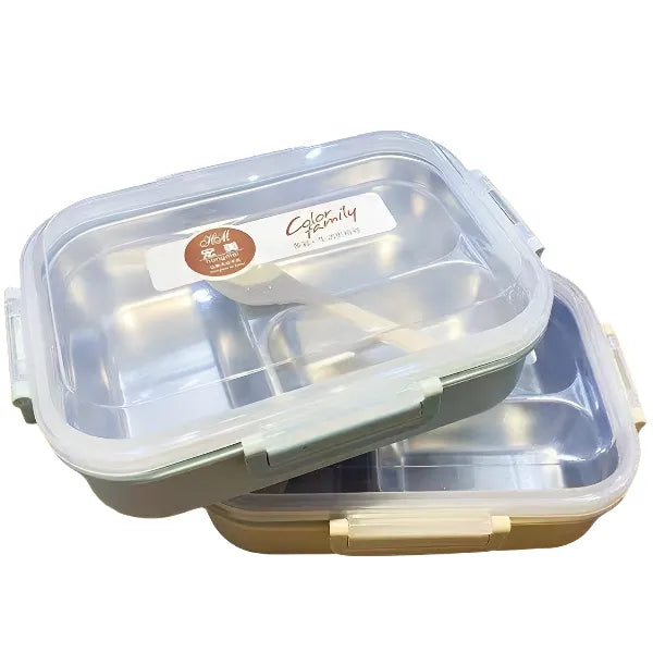 Hongmei Colour Family Lunch Box – Assorted 1 Piece Set