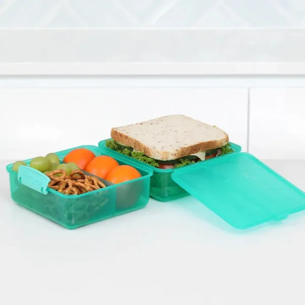 Sistema Cube Lunch Box 1.4L Assorted Color 1 Piece Set alternate