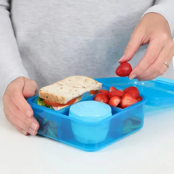 Sistema Bento Cube Lunch Box 1.25L  Assorted Color 1 Piece Set alternate