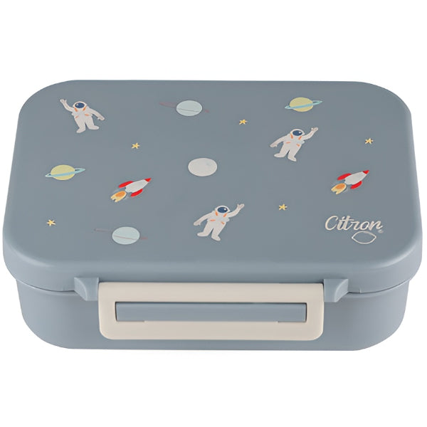Citron Tritan Spaceship Snack Box – 3 Compartments