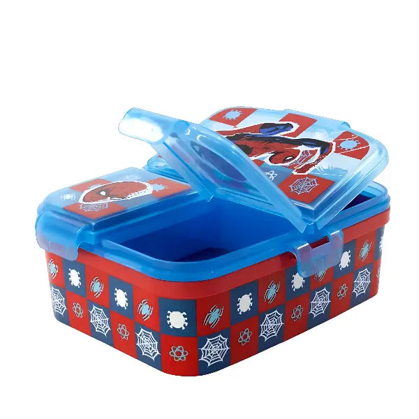 Stor Spiderman Midnight Flyer Multi-Compartment Rectangular Lunch Box alternate