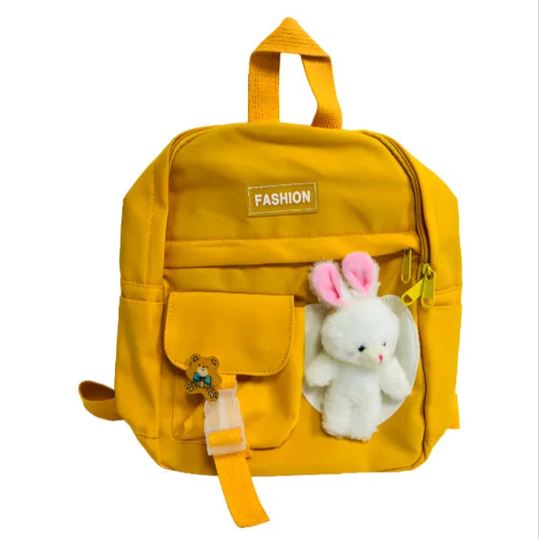 Rabbit Doll Figure Mini Backpack Bag  - Yellow alternate