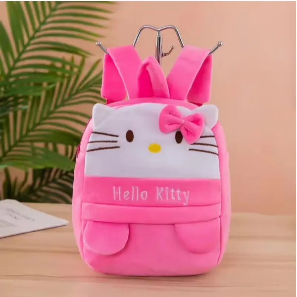Hello Kitty Character Plush Mini Backpack Bag For Girls