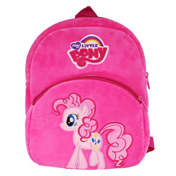 Pony Themed Plush Mini Backpack Bag For Girls