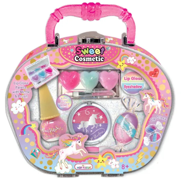 Hot Focus Unicorn Sweet Cosmetic Makeup Set