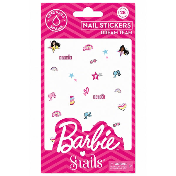 Snails Barbie Nail Stickers Dream Team For Girls