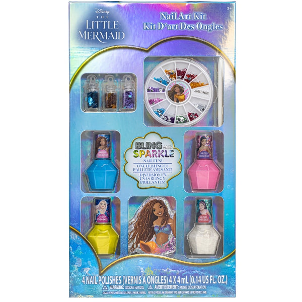 Disney Princess Nail Art and Polish Set with Gem