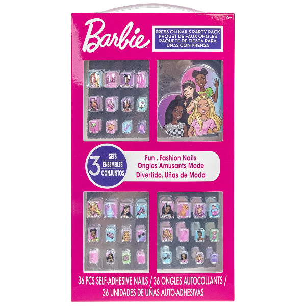 Townley Glampress – 36-Piece Multi-Colored Press-On Nails Set