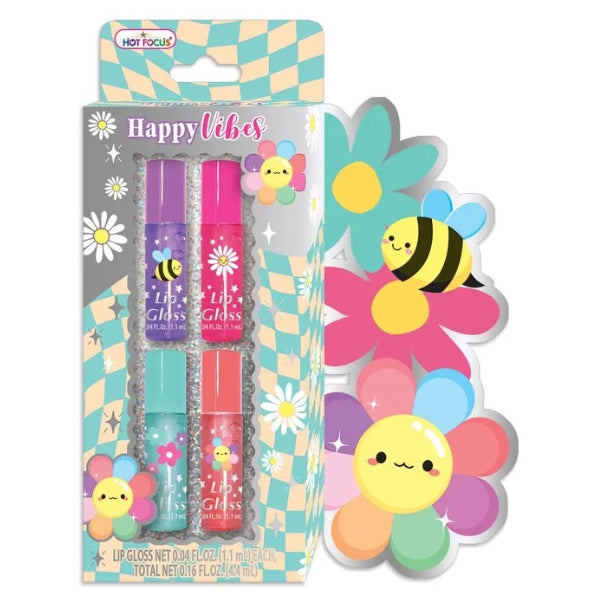 Hot Focus Happy Vibes Lipgloss Kit