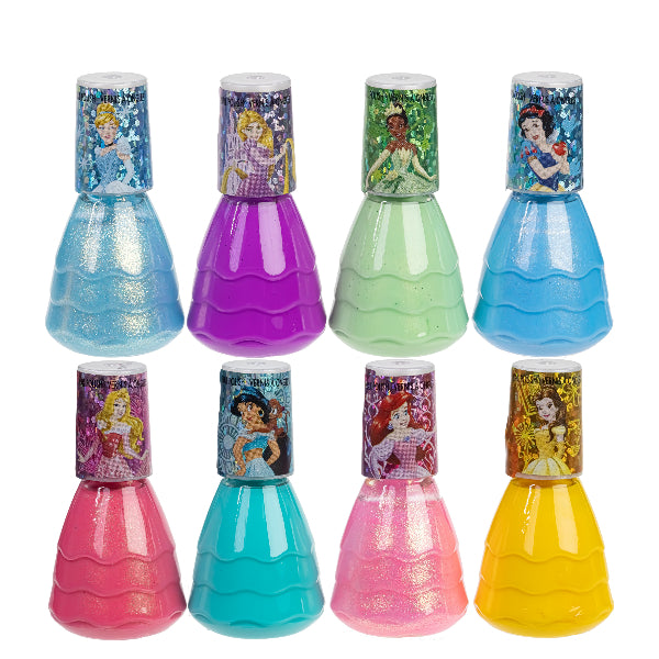 Townley Girl Disney Princess 8-Piece Peelable Nail Polish Set For Kids – Multicolor alternate