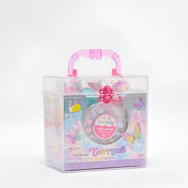 Hot Focus - Rainbow Carryall Cosmetic Set