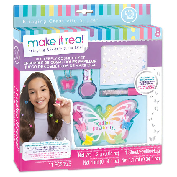 Make It Real Butterfly Dreams Cosmetic Set