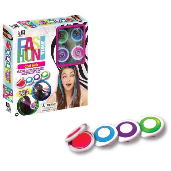 Amav Fashion Time Cool Hair Coloring Kit with Temporary Chalk Makeup Set alternate