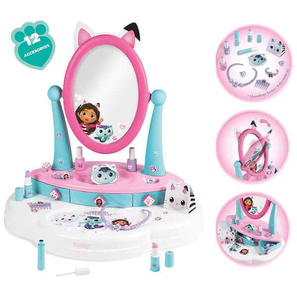 Smoby Gabby’S Dollhouse Dressing Table Vanity Playset alternate