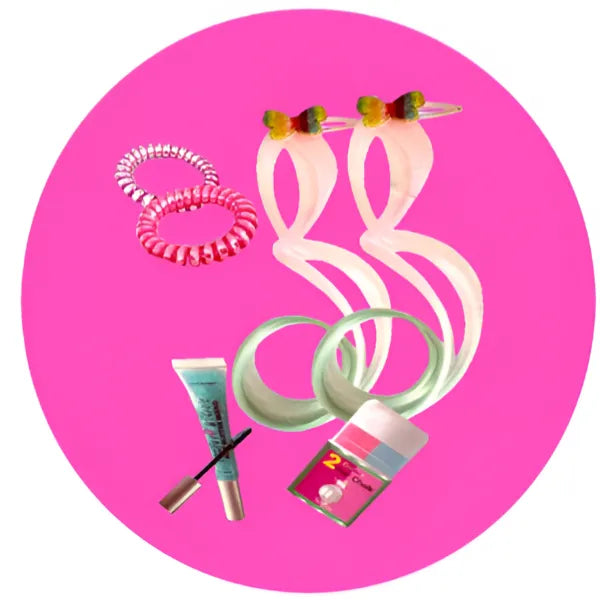 Tokidas - Decorating Hair And Sparkle Nail Make up Set Playing Set For Girls alternate