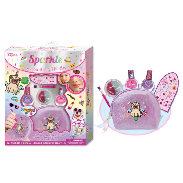 Tokidas- Sparkling Scented Beauty With Bag Makeup Set For Girls alternate
