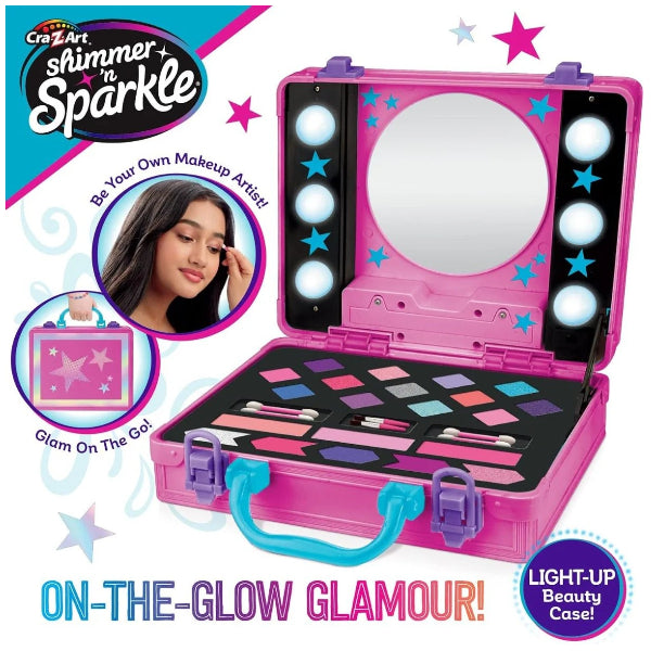 Shimmer 'N Sparkle Light-Up Beauty Makeup Case alternate