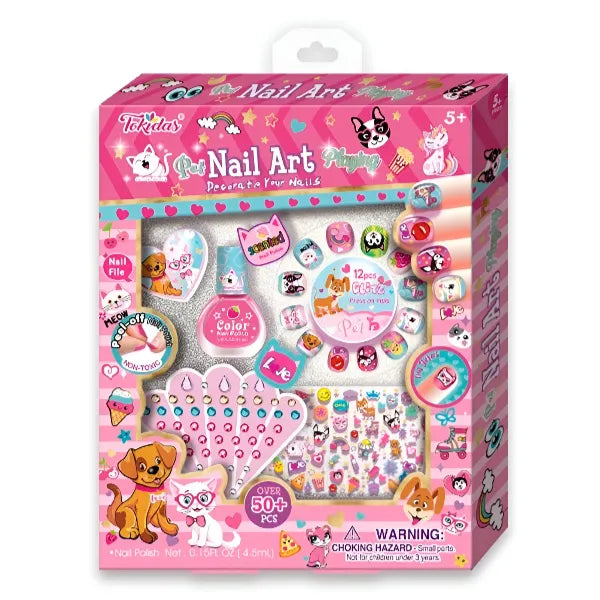 Tokidas Nail Art Playing Make Up Set