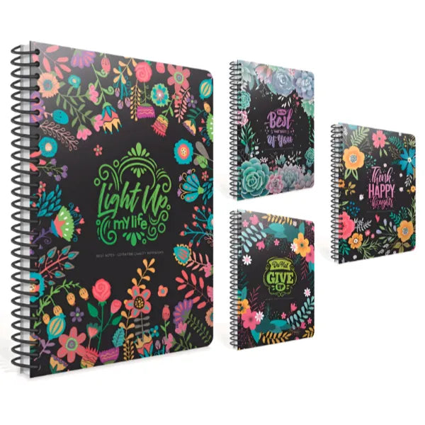 Gıpta thing happy Thoughts Hard Cover Lined Notebook -120 Sheet