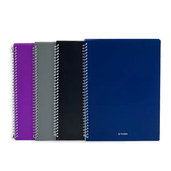 PANDA  Spiral Note Book  Ruled  A4 Size 80 Sheets - 1 Pieces Set