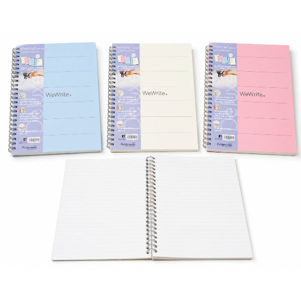 Foldermate Wewrite A5 Notebook With Bookmark Ruler & Sticky Notes – 70 Sheets-Assorted