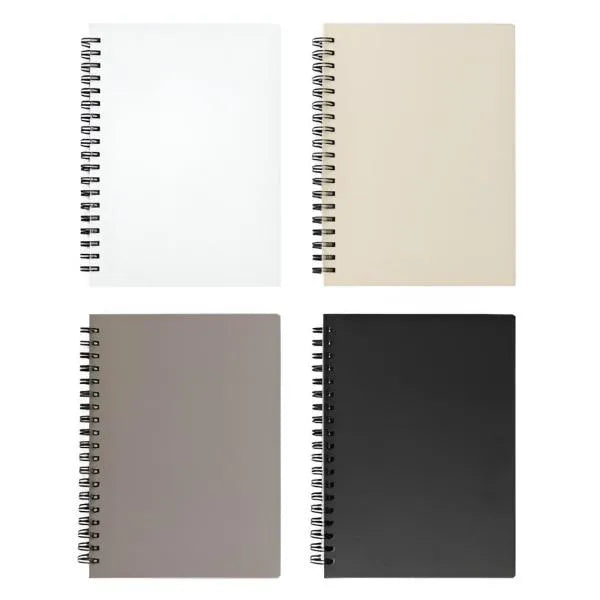Morning Glory  A6 Spiral Notebook – 7mm Ruled – 80 Sheets  Assorted Colours