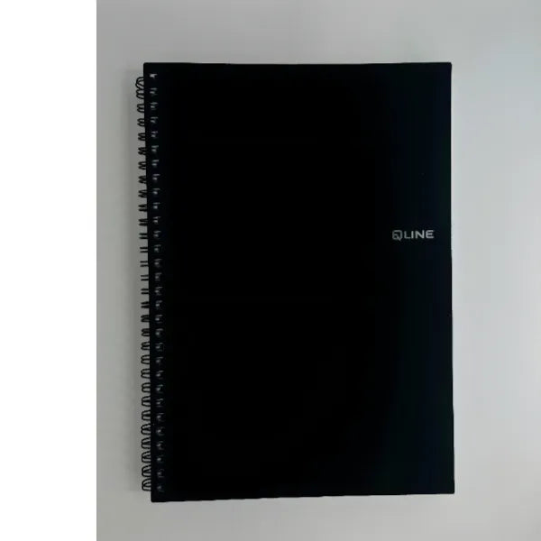 Q-Line Spiral Notebook Ruled A4 Size -80 Sheets -1 Pieces Set alternate