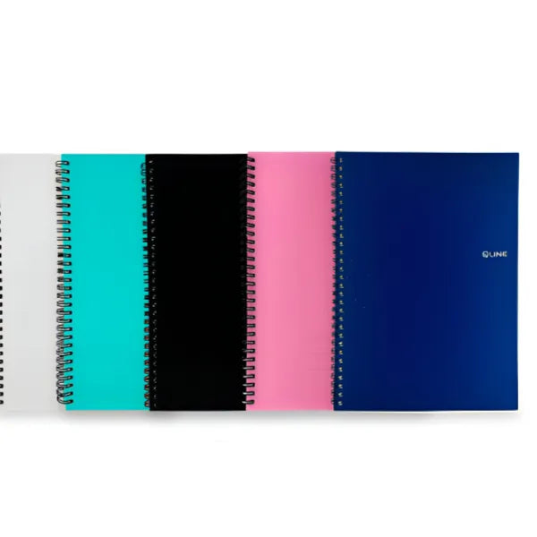 Q-Line Spiral Notebook Ruled B5 Size -100 Sheets-1 Pieces Set