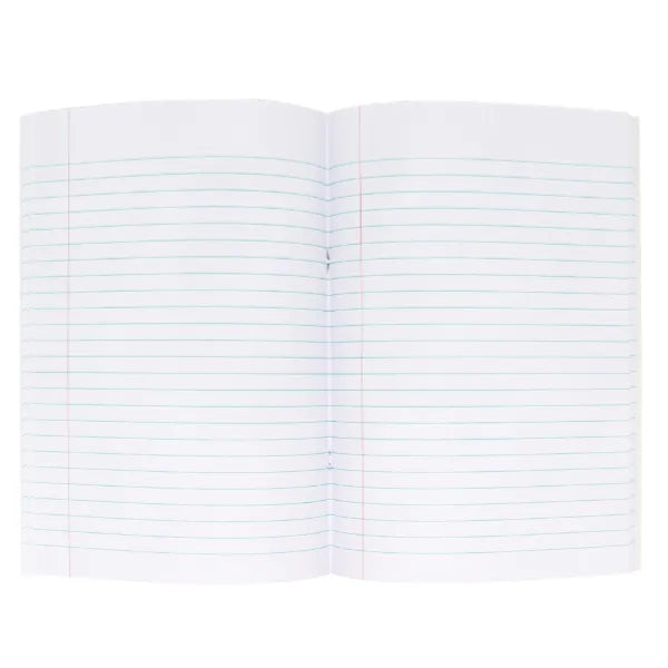 Sinarline Pvc Brown Cover Book English Single Line 100 Sheet alternate