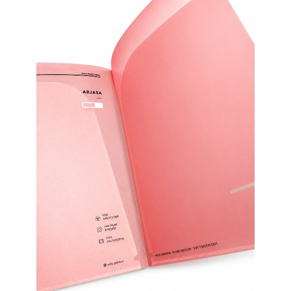 Morning Glory Azalea A4 Two Pocket Document File With Thick Cover alternate